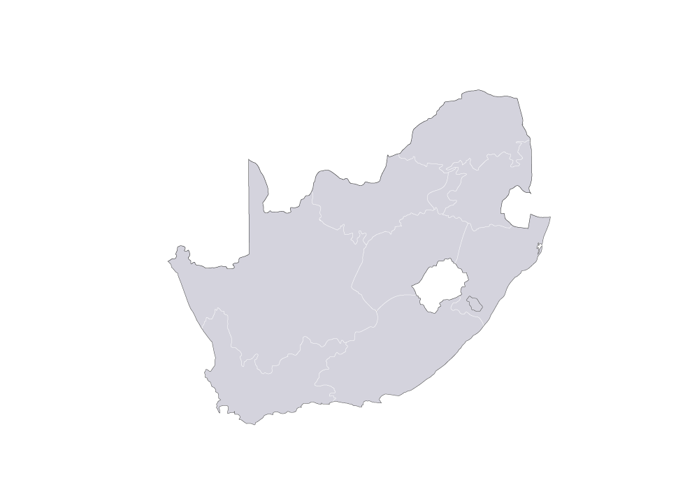 남아프리카공화국 지도